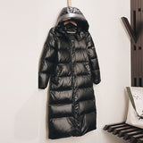 90% White Duck Down Jacket 2021 Women Winter Jacket Long Thick Coat For Women Hooded Down Parka Warm Female Clothes Waterproof - A Woman Knows Best